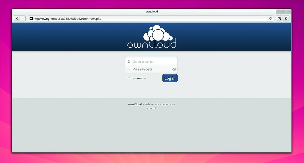 Owncloud php. Owncloud.