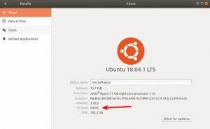 как узнать разрядность linux